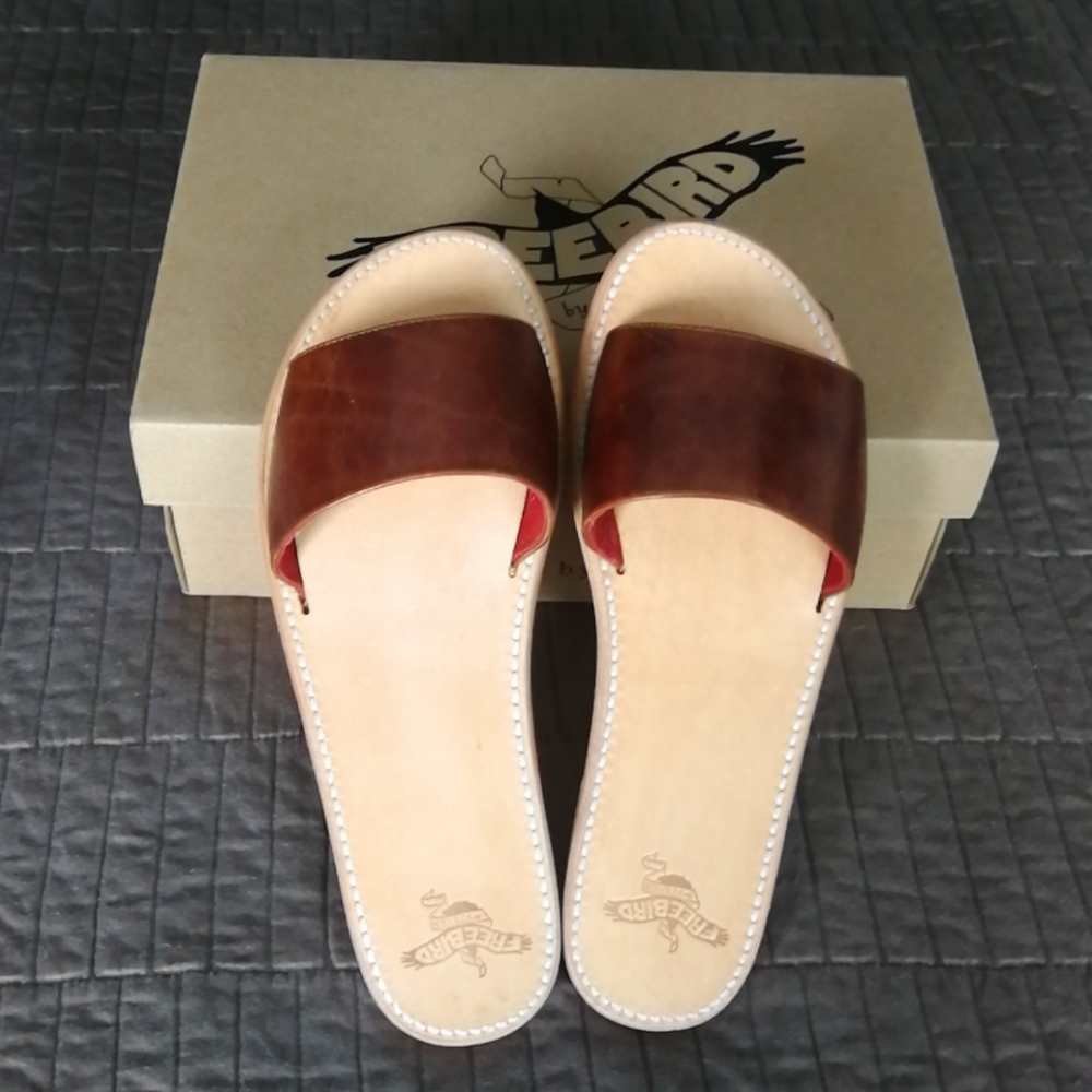 Freebird Golden Sandals - sz. 11